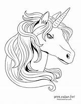 Unicorns Winged Printcolorfun חד קרן sketch template