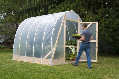 simple greenhouse pvc pipes  homesteads  pinterest