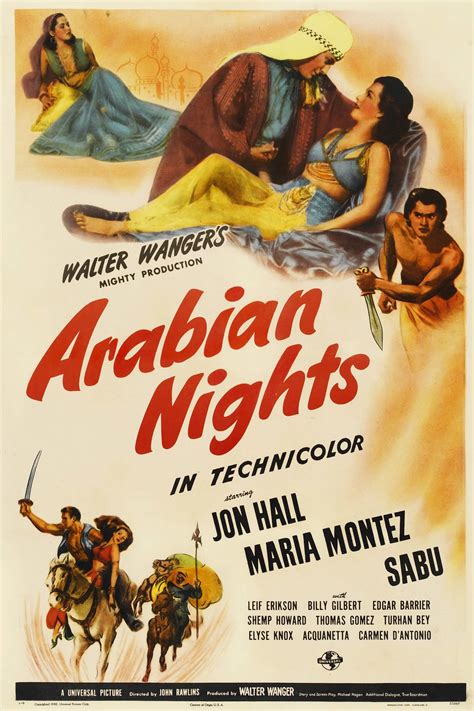 Arabian Nights 1942 Posters — The Movie Database Tmdb