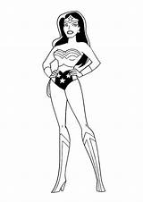 Coloring Justice League Pages Wonder Woman Young Coloring4free Batman Books Printable Q2 sketch template