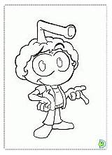 Snorks Coloring Pages Dinokids Book Print Close sketch template