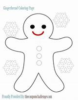 Gingerbread Man Coloring Pages Christmas Drawing Template Line Story Printable Color Kids Thecouponchallenge Activities Men Getdrawings Simple Choose Board Popular sketch template