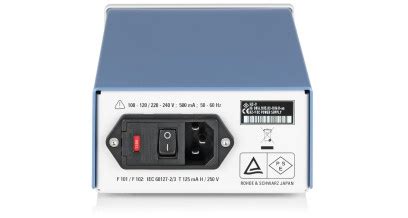 rshz  external power supply test measurement option rohde schwarz