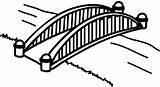 Puente Puentes Niñas Pretende Compartan Motivo Disfrute sketch template