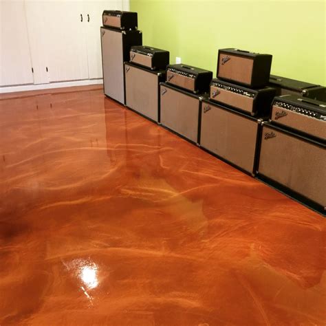 epoxy metallic flooring systems seal krete high performance coatings