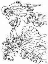 Coloring Pages Sailor Moon Sailormoon Animated sketch template