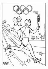 Coloring Pages Olympic Printable Getcolorings sketch template