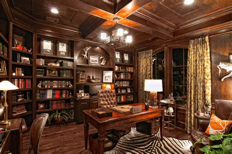 masculine office decor vintage home offices traditional home offices traditional home office