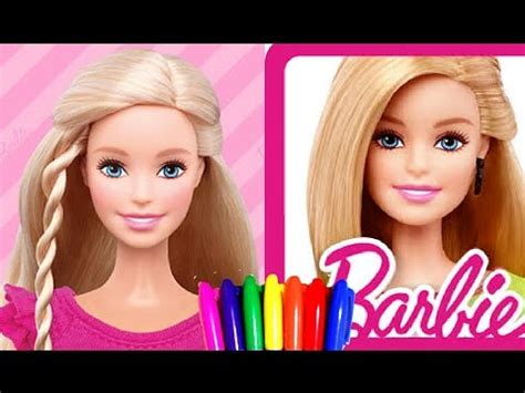 disney cartoons princess barbie coloring book pages kids