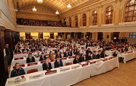 model united nations offers solution  world issues
