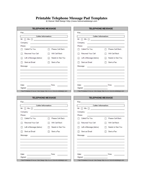 Message Pad Template Fill Online Printable Fillable