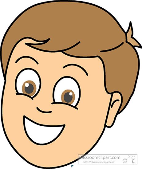 clip art boy face   cliparts  images  clipground
