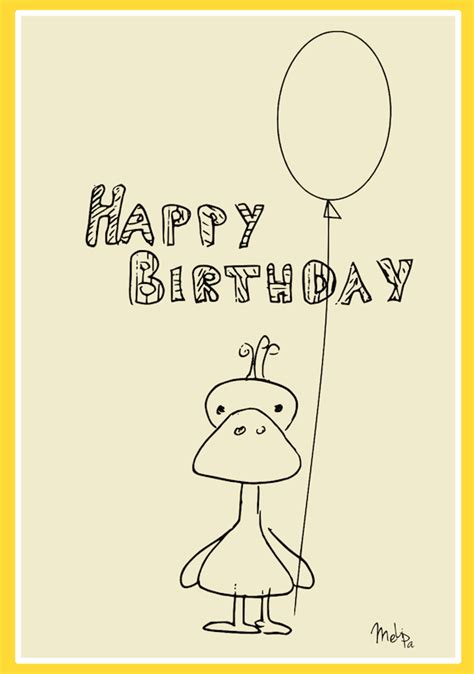 printable happy birthday card happy birthday karte freebie