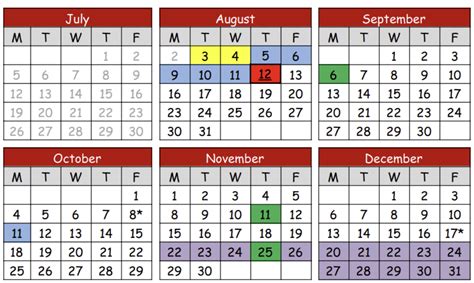 school year calendars calendar school year