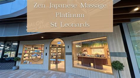 zen japanese massage platinum st leonards 488 pacific highway