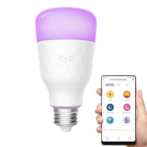 yeelight led smart bulb  led lampa smarta lampor wifi kjellcom