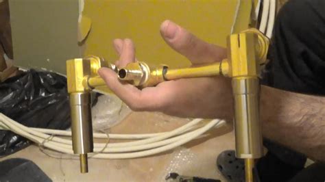 kingston  handle shower faucet installation youtube