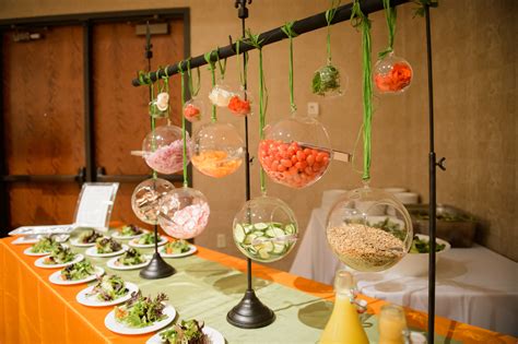 Such A Creative Way To Set Up A Salad Bar Diseño De Comida Barra De