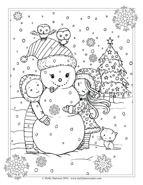 christmas village coloring pages  getcolorings  printable
