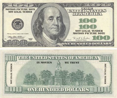 prop money scan  dollar bill bills printable money printables