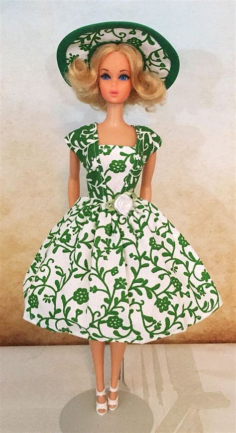 Ooak Handmade Dress Set For Barbie Dolls And Same Size Dolls Etsy