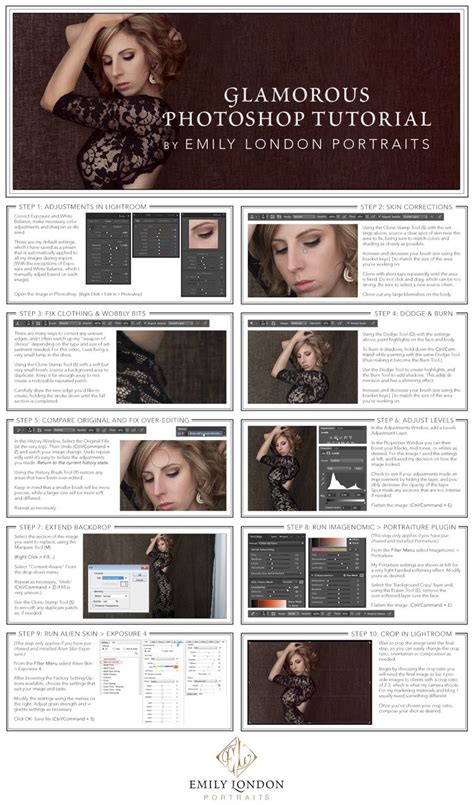 a glamorous photoshop tutorial photoshop for photographers photoshop photography photoshop