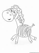 Coloring Printable Pages Kids Zebra Print Templates Color Template Animal Colouring Head Book Drawing Books Toddler Realistic Unicat Zebras Kid sketch template