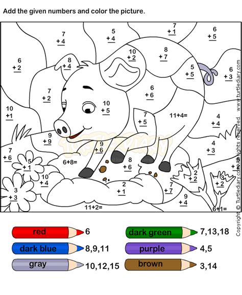 color addition worksheet preschool number worksheets fun worksheets