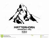Matterhorn Clipart Vector Materhorn Outline Stock Cervin Logo Illustrations Illustration Mt Designlooter Clipground Icon 1300 69kb Tattoo Royalty Photography Matching sketch template