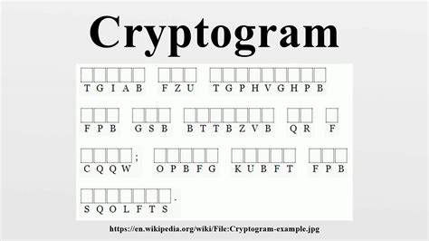 cryptogram youtube