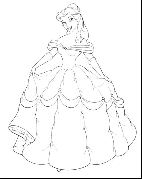 disney princess dress coloring page bubakidscom