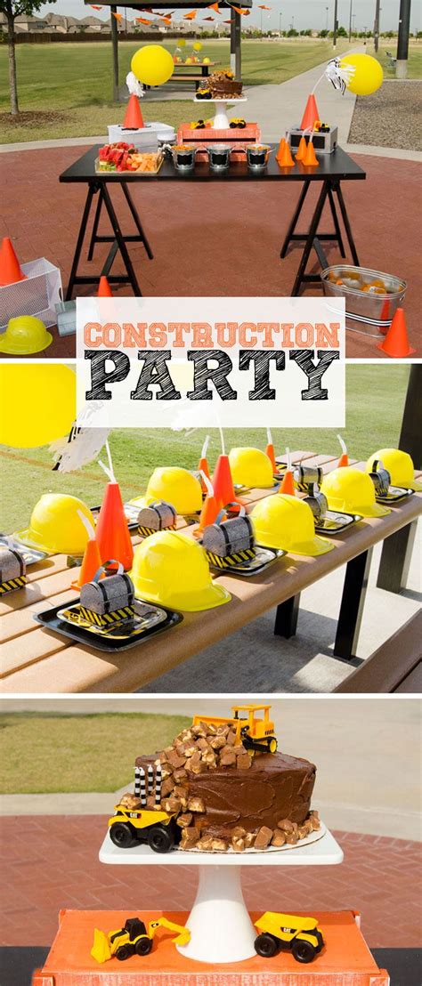 diy construction party ideas  lindi haws  love  day