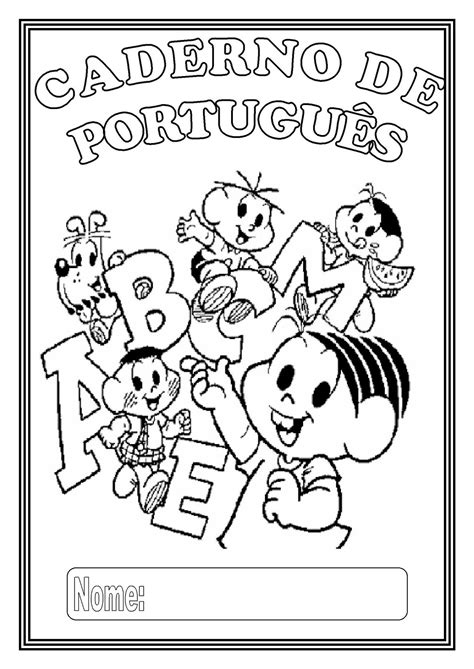 introduzir  imagem desenhos  capa de caderno de portugues brthptnganamsteduvn