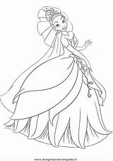 Sissi Principessa Tiana Personaggio Cartone Animato sketch template