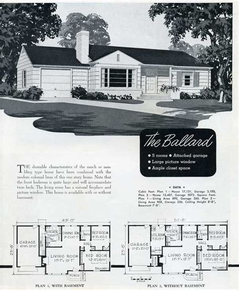 national homes  ballard real estate buying vintage house plans timeless house