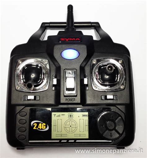 syma xsw drone range mod modifica radiocomando simone panziera