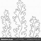 Seaweed Coloring Pages Algae Weed Sea Clipart Drawing Red Illustration Ocean Color Template Printable Birijus Awesome Collection Bannykh Alex Crafts sketch template