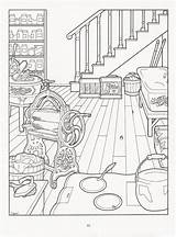 Coloring House Victorian Book sketch template
