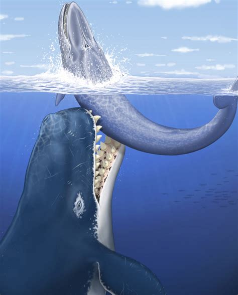 giant whale eating whale  science technology sottnet