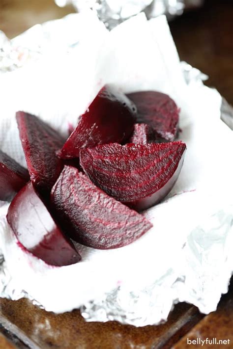 how to roast beets belly full