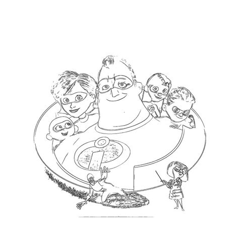 incredibles coloring pages  children  coloring