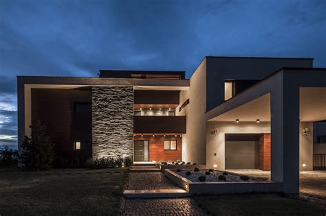 lake side duplex house  toth project hungary architecture architecture design