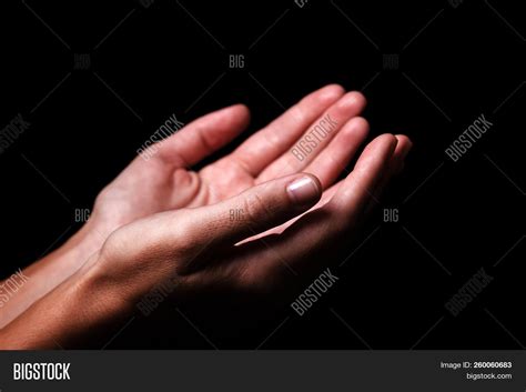 female hands praying image photo  trial bigstock