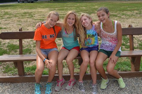 teenage girls summer camp