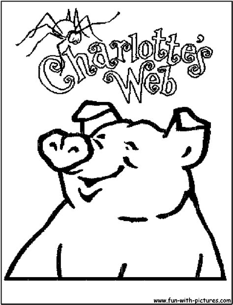 charlottesweb coloring page coloring pages charlottes web disney