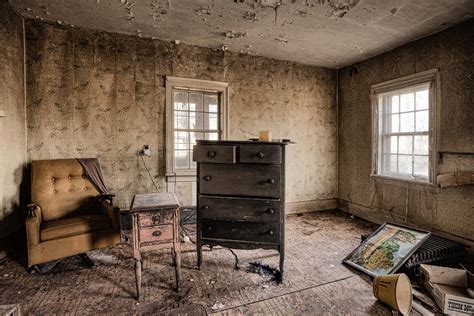 abandoned house   room life long  photograph  gary heller