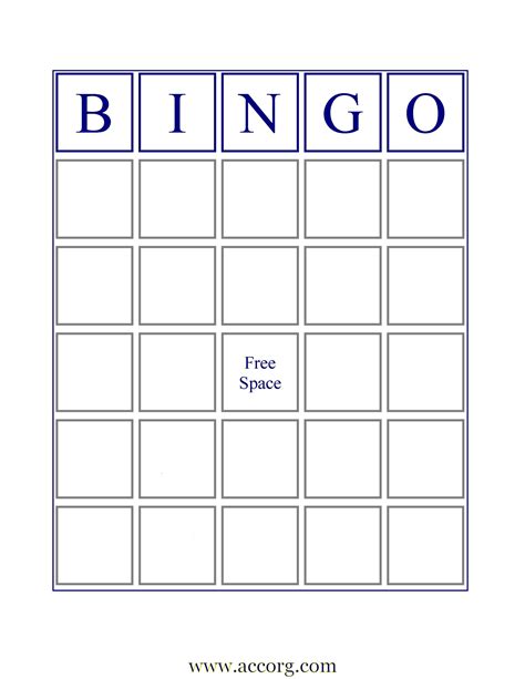blank bingo cards     image   standard bingo card