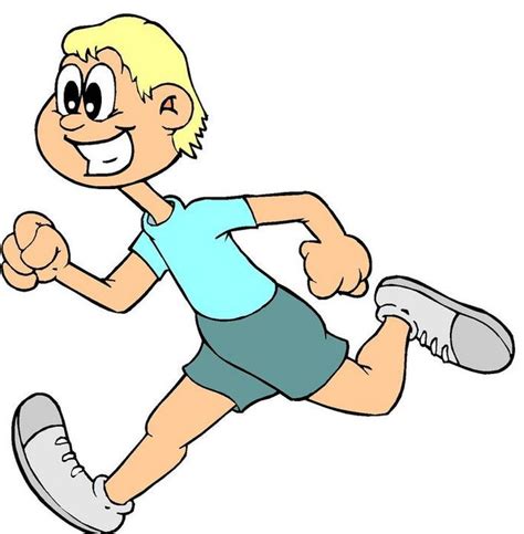 cartoon pictures  runners clipartsco