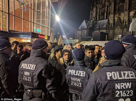 German Police In Cologne A Year After 600 Women Celebrating New Years