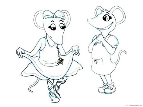 angelina ballerina coloring pages cute ballerina coloring pages ideas